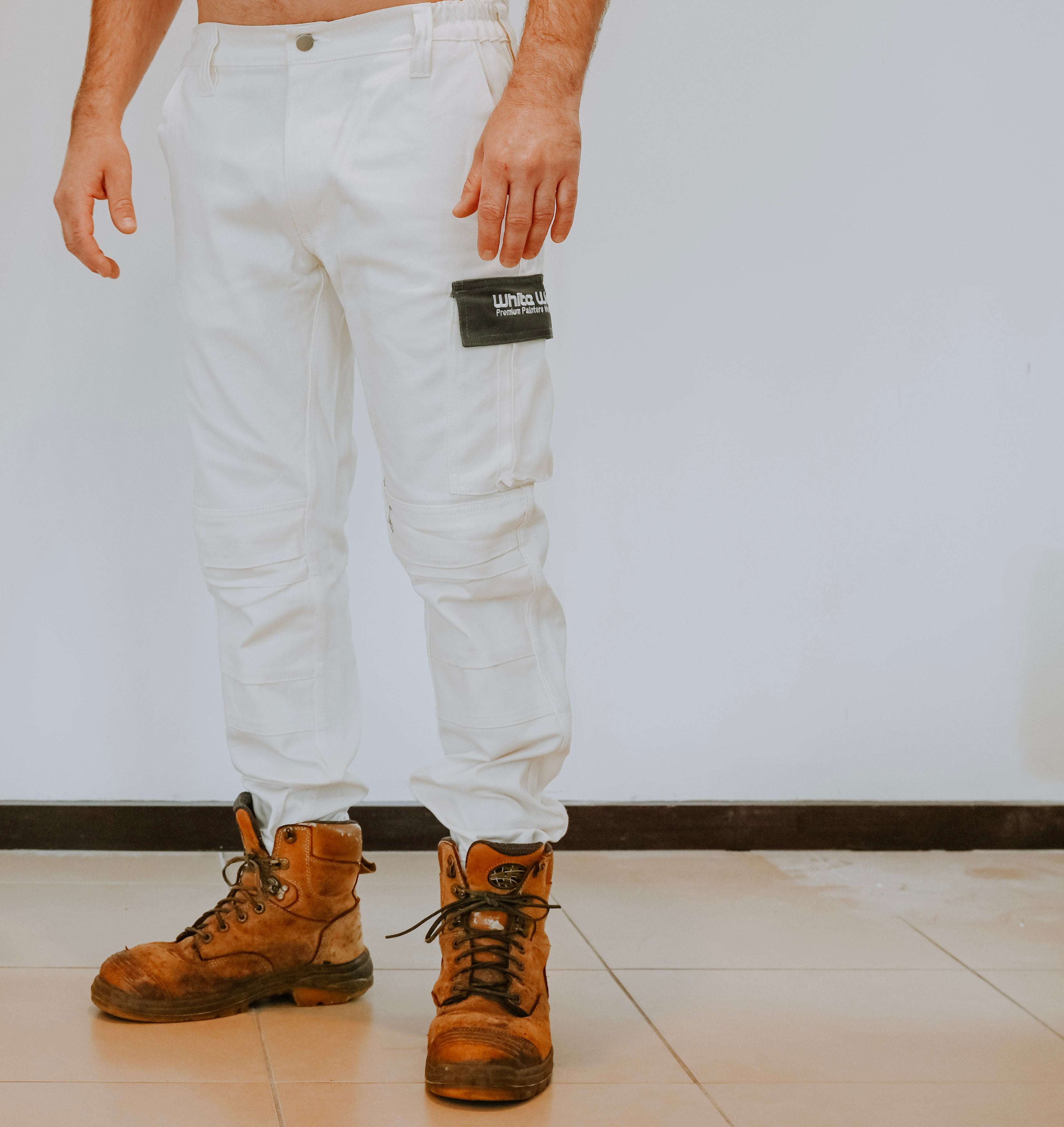 White Wear Painters Pants –