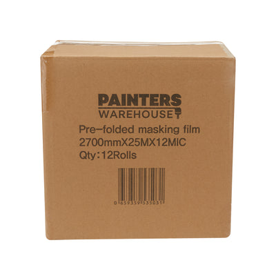 Pre-folded Masking Film 2.7m x 25M
