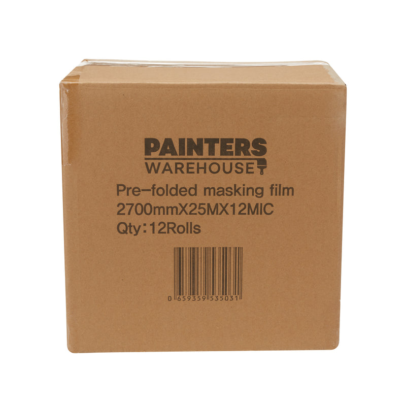 Pre-folded Masking Film 2.7m x 25M