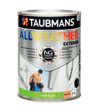 Taubmans All Weather Semi Gloss - Exterior Paint