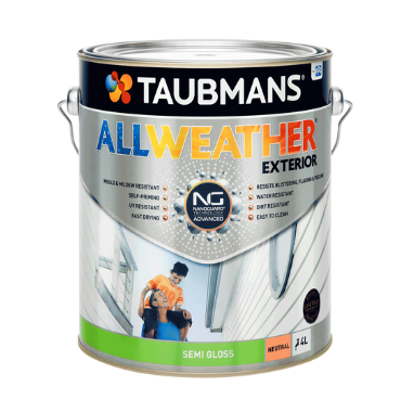 Taubmans All Weather Semi Gloss - Exterior Paint