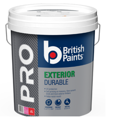 British Paints Low Sheen Pro - Exterior Paint