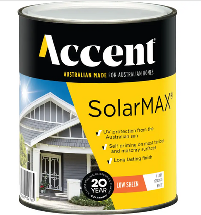 Accent SolarMAX Exterior Low Sheen White Base