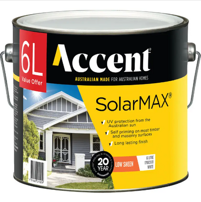 Accent SolarMAX Exterior Low Sheen White Base