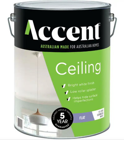 Accent Ceiling Flat White