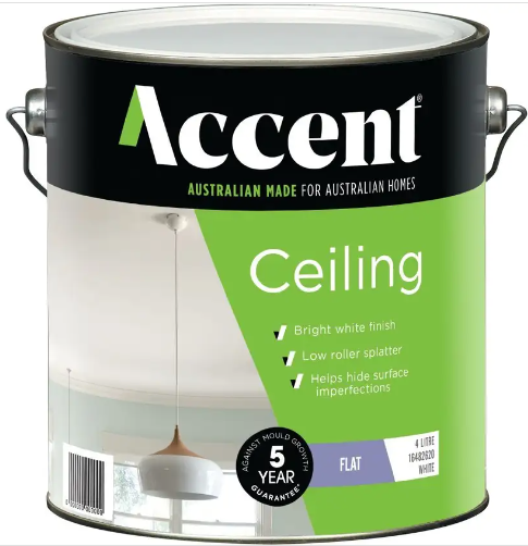 Accent Ceiling Flat White