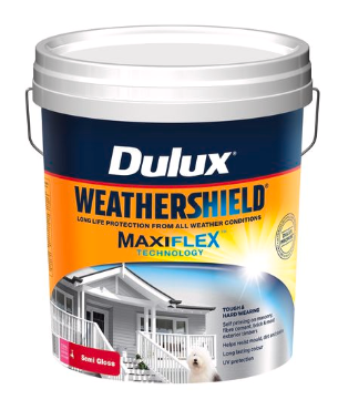 Dulux Weathershield Semi Gloss Exterior Paint