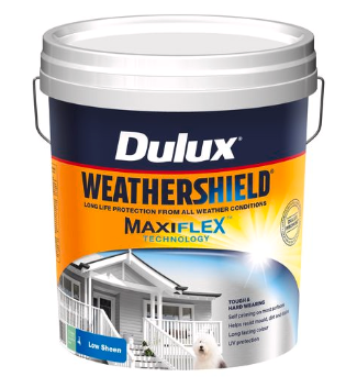 Dulux Weathershield Low Sheen Exterior Paint