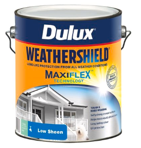 Dulux Weathershield Low Sheen Exterior Paint