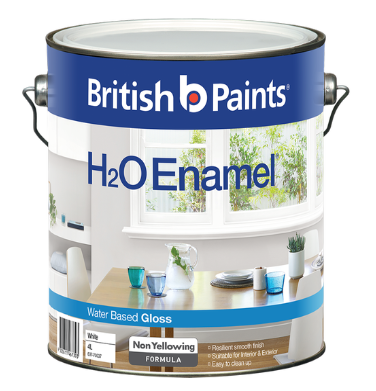 British Paints Gloss H2O Enamel Paint