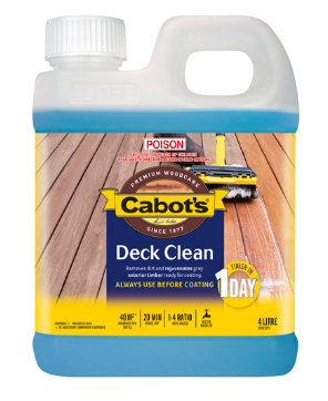 Cabot's Deck Clean