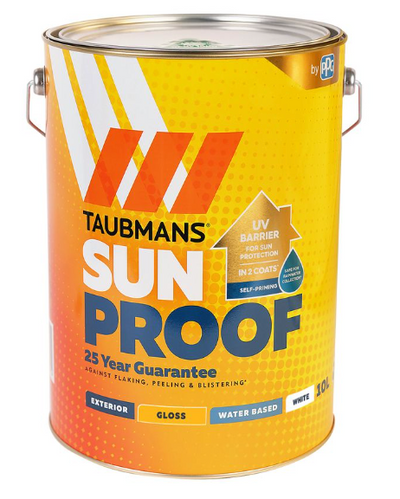 Taubmans Sunproof Gloss Exterior Paint