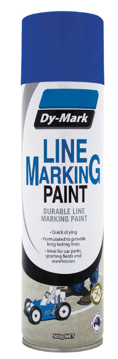 Dy-Mark 500g Line Marking Spray Paint - Blue