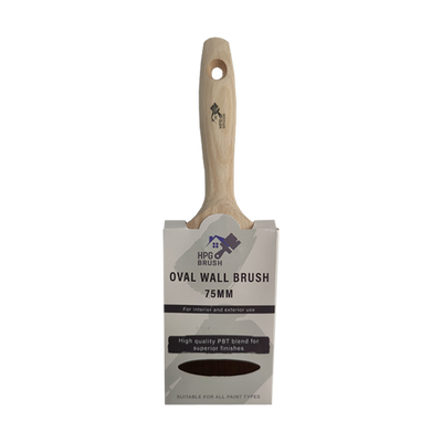 HPG Oval Wall Paint Brush 75mm
