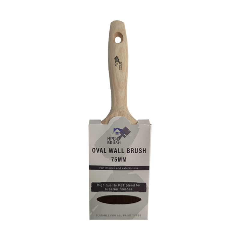 HPG Oval Wall Paint Brush 75mm