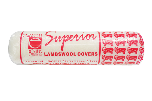 Superior Lambswool Roller Covers - 24mm - Long Nap