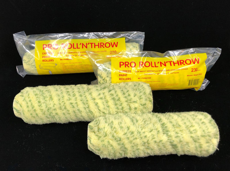 Express Roll"N"Throw Disposable Roller Cover