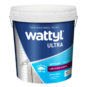 Wattyl Ultra Interior Wall Paint Low Sheen - White Base