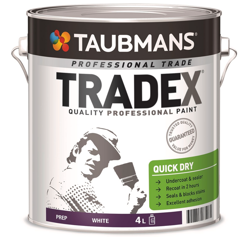 Taubmans White Oil Based Tradex Interior Quick Dry Undercoat And Sealer