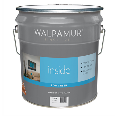 Walpamur Inside White Low Sheen Interior Paint