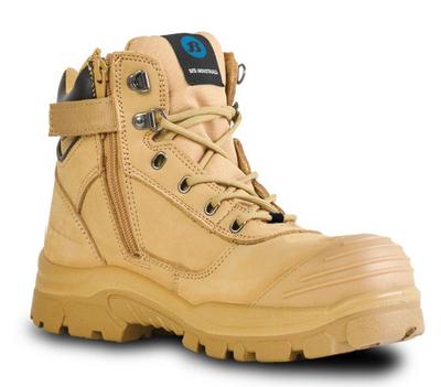 Bata Black Leather Cobra Safety Boot paintmate