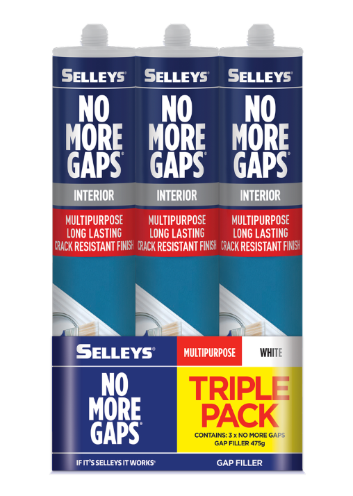 Selleys 475g No More Gaps Interior Multipurpose Gap Filler - 3 Pack