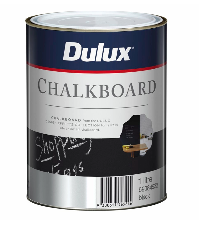 Dulux Design Black Chalkboard Paint