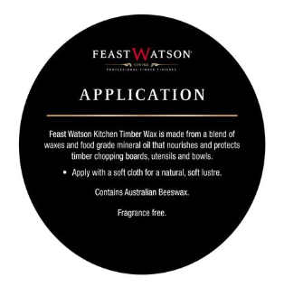 Feast Watson 125g Kitchen Timber Wax