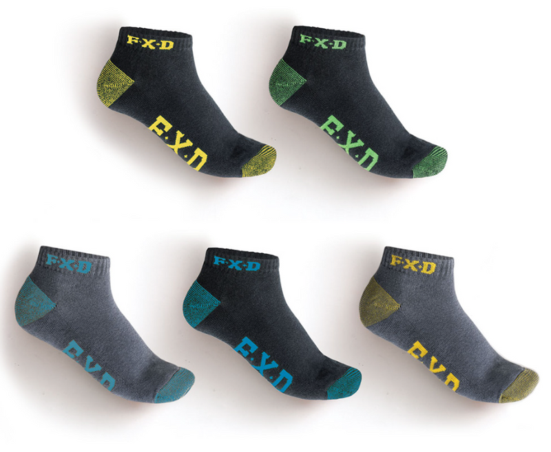 FXD Workwear SK-3™ Ankle Socks (Pk 5)