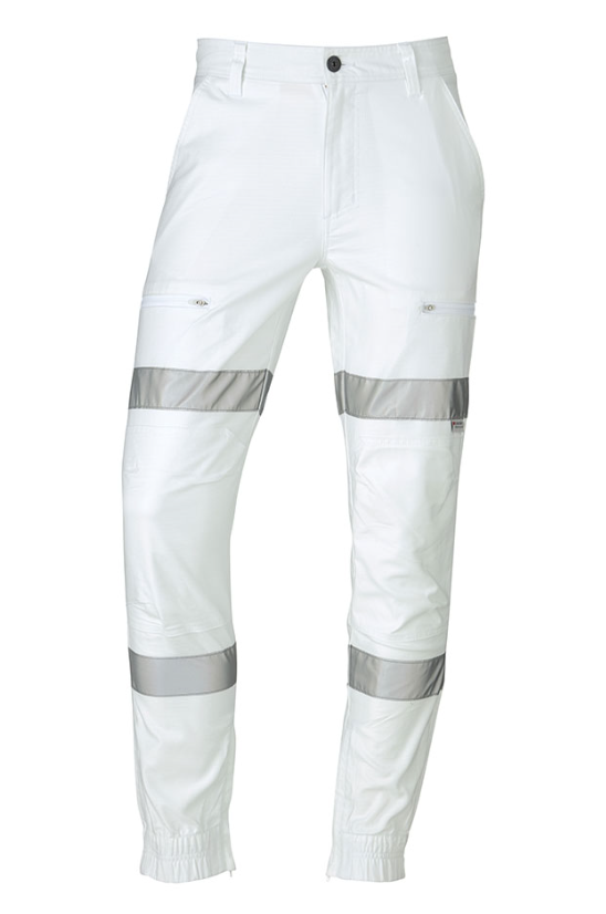 ELEVEN Workwear Taped Cuffed Pant W/ Tape