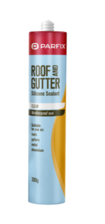 Parfix Roof Gutter Silicone 300g Clear