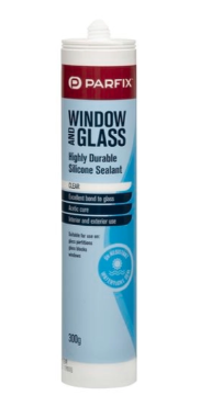Parfix 300g Clear Window And Glass Silicone
