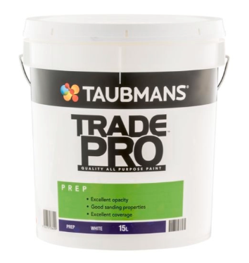 Taubmans 15L Trade Pro White Prep Undercoat Paint