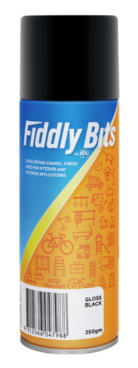 Fiddly Bits 250g Gloss Black Spray Paint