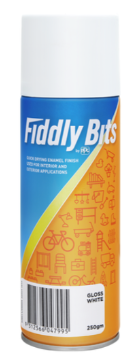 Fiddly Bits 250g Gloss White Spray Paint